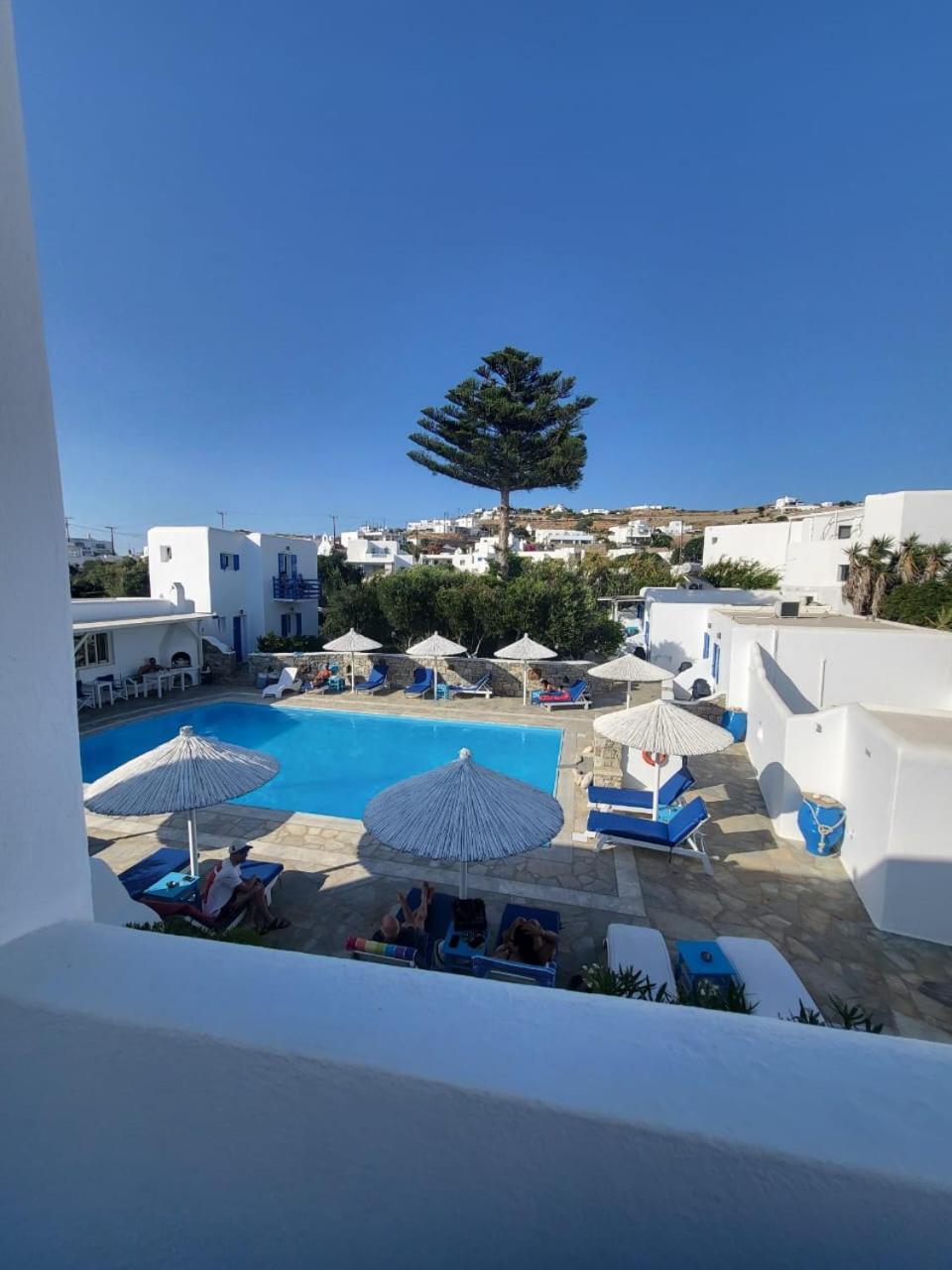 Anemos Apartments Ornos  Exterior foto